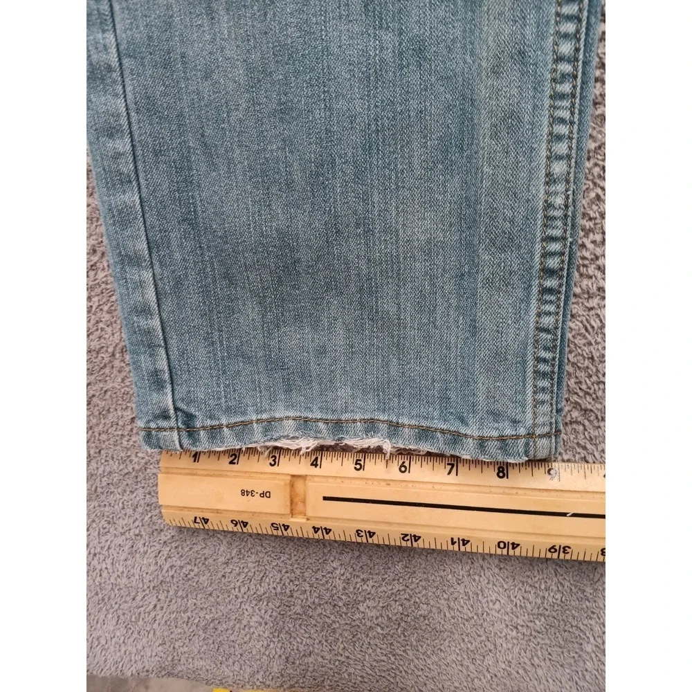 Levi's 559 Relaxed Straight Men's W36 L32‎ Light Wash Distressed Denim Jeans